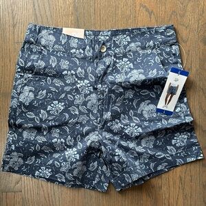 Jachs Girlfriend Stretch Satin Chino Shorts